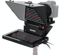 NEEWER 2 en 1 Téléprompteur 11" avec écran pour Windows MacOS, Mise en Miroir d'écran, Portable pour Appareil Photo Téléphone Portable Webcam pour Diffusion Direct Youtube Twitch Conférence, X11+TM8