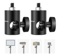 NEEWER 2 Packs Adaptateur Rapide Convertir avec Vis 1/4",Adaptateur de Pointe pour Support d'éclairage Multifonctionnel-Convient pour Le Support de Caméra, pour Studio Photo- ST12