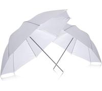 NEEWER 2 Pièces Photographie Professionnelle 33"83 cm Studio Flash Eclairage Translucide Blanc Doux Réfléchissant Parapluie Doux Réfléchissant