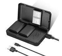 NEEWER 2280mAh NP-FZ100 Batterie&Chargeur de Rechange Compatible avec Sony