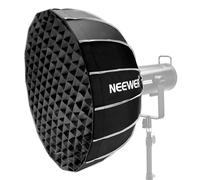 NEEWER 25.6"/65cm Softbox Hexagonale Parabolique Installation Rapide, Support Bowens Plat Beauté Métal/Diffuseur/Grille/Sac pour CB200B CB60 MS60B MS60C Compatible avec Aputure Godox, NS65U