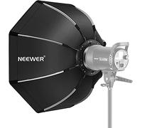 NEEWER 26''/65cm Octogonal Softbox Quick Release, avec Bowens Mount, Sac de Transport Compatible avec Neewer CB60 CB100 CB150 Vision 4 S101-300W/400W et Autres Bowens Mount Light -SF-RPBO26