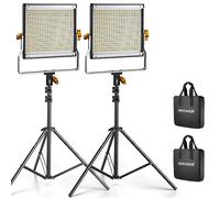 NEEWER 2PCS Kit d'éclairage Vidéo LED Bicolore 480 LED, NL480