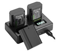 NEEWER 3 Pack Batteries de Rechange 2280mAh NP-FZ100 avec Triple Chargeur USB, Compatibles avec Sony A9 III/II/A9, A7R V/IV/III, A7III/IV, A6700, A6600, A7C, A1, ZV-E1, ZV-E10 II, FX3, FX30