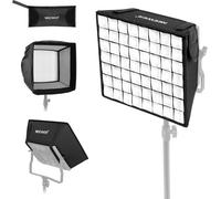 NEEWER 31 × 29cm Softbox Diffuseur Pliable avec Grille et Sac pour NEEWER NL660/SNL660/RGB660/SNL530 Panneau d'Éclairage Vidéo LED, Idéal pour Photo Vidéo, Studio, Portrait, Photographie