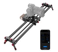 NEEWER 31.5"/80cm Motorized Camera Slider, App Wireless Control DSLR Carbon Fiber Dolly Rail Slider with 4400mAh F750 Battery (Charger Not Included), Support Video Mode, Time Lapse Photography, ER1-80