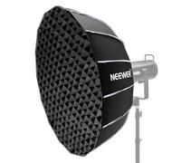NEEWER 33,5"/85cm Softbox Hexagonale Parabolique Installation Rapide, Support Bowens Plat Beauté Métal/Diffuseur/Grille/Sac pour CB200B CB60 MS60B MS60C Compatible avec Aputure Godox, NS85U