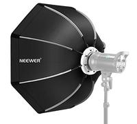NEEWER 35.4''/90cm Octogonal Softbox Quick Release, avec Bowens Mount, Sac de Transport Compatible avec Neewer CB60 CB100 CB150 Vision 4 S101-300W/400W et Autres Bowens Mount Light -SF-RPBO36