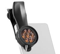 NEEWER Filtre Prisme kaléidoscope 37mm avec Clip pour Phone,Filtre Effet Cristal K9 pour Plaque Arrière Filetée 17mm,Cage pour Phone,étui Compatible avec iPhone 16 Pro Max & Galaxy S25 Ultra,FL-101