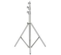 NEEWER 3m Support de Lumière en Acier Inoxydable,Trépied de Photographie Robuste à Coussin à Ressort avec Adaptateur à Vis Universel 1/4" à 3/8" pour Stroboscope,Anneau Lumineux,Monolight,Softbox