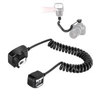 NEEWER 4.2"/1.3 m TTL Off Camera Flash Speedlite Cordon Compatible avec DSLR 800D/750D/700D/650D/600D/7D2/7D/6D2/6D/5D4/5D3/5D2/5DS/1D4/1D3/100D/80D/70D /60D Caméras