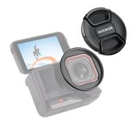 NEEWER 49mm Bague d'Adaptation pour Filtre Compatible avec Insta360 Ace Pro 1/Ace Pro 2 Caméra Action,Support Filtre avec Bouchon Objectif,Non pour Protection Objectif Octogonale Redessinée Ace Pro 2