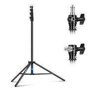 NEEWER 4m Support de Lumière à Coussin d'air,Trépied Robuste en Métal avec Embout Réversible 1/4" à 3/8",Interface de Montage à 3 Voies&Boutons de Verrouillage en Métal,Charge:3kg,ST-400AC