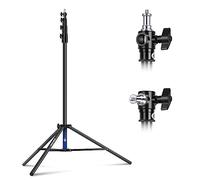NEEWER 4m Support de Lumière à Coussin d'air,Trépied Robuste en Métal | Trépied photographique, filetage réversible 1/4" vers 3/8", interface de montage à 3 voies,charge maximale 3 kg
