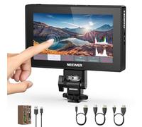 NEEWER 5,5" Monitor Champ pour caméra, écran Tactile IPS HD 2000 nits 1920 x 1080,entrée/Sortie HDMI 4K avec LUT 3D, Assistance vidéo DSLR, Batterie F750 5200 mAh,entrée DC7-24 V/Type C 5 V,F500 Pro