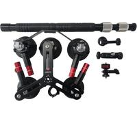 NEEWER 5 en 1 Kit de Fixation pour Voiture à Ventouse Compatible avec Insta 360 X5, X4, X3, Insta360 X2, GoPro Max et DJI OSMO 360. Accessoires pour caméras d'action, CA075