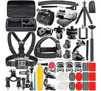 Neewer 52-en-1 Kit d'Accessoires pour Appareil Photo d'Action pour GoPro 8 GoPro Hero 7 6 5 4 Hero Session 5 Apeman DJI OSMO Action SJ6000 DBPOWER AKASO VicTsing Rollei Lightdow Camper