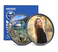 NEEWER 58mm CPL + Black Diffusion 1/4 Filtre Kit (Pack de 2), Verre Optique Multicoated Polarisant Circulaire & Effet de Rêve Cinématique Doux pour Caméra Objectif