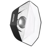 Neewer 60cm Octagonal Softbox and Beauty Dish Photo Studio Combination with Bowens Speedring for Bowens, Perfect for Portrait, Product Photography and Video Shooting