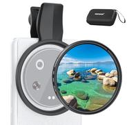 NEEWER 67mm Filtre CPL à Clip pour Téléphone,Polarisant Circulaire Kit d'Accessoires Photographie pour Android Smartphone Objectif,Polariseur Compatible avec Samsung Google Pixel Huawei Xiaomi,FL-B19