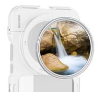 NEEWER 67mm Filtre ND Variable,ND2-32 réglable (1-5 arrêts),Verre Optique HD Multicouche,Cadre Fin en Alliage d'aluminium argenté pour Objectif d'appareil Photo et téléphone,Clip de Filtre Non Inclus