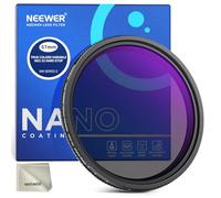 NEEWER 67mm Filtre ND Variable True Colors à diaphragme Rigide ND2-32(1 à 5 diaphragmes),Filtre à densité Neutre limitée, Verre Optique HD Multicouches,résistant aux Rayures et aux Traces de Doigts