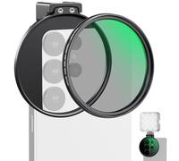 NEEWER 67mm Filtre polarisant Circulaire pour téléphone avec Clip Griffe,Accessoire d'objectif polarisant Circulaire HD, Compatible avec Android,Samsung S26 Ultra,iPhone 17 Pro Max&Plus,FL-113