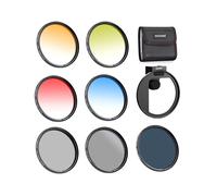NEEWER 67mm Support de Filtre de Téléphone Universel-Compatible avec pour et Autres Smartphones, Améliore la Photographie