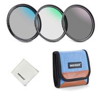 NEEWER 67mm UV/CPL/ND Lens Filter Kit, UV Protection + Circular Polarization + Neutral Density (ND8) with Multi-Coated Optical Glass, Slim Frame and Upgraded Foldable Storage Case