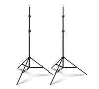 Neewer® 7 Pieds / 210cm Alliage d'Aluminium Photographie Photo Studio Supports d'Eclairage pour la vidéo, Portrait et Photographie Lumière, Réflecteurs, Softbox, Parapluies, Fond (2 pièces)