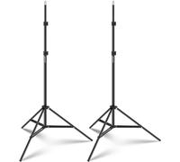 Neewer® 7 Pieds / 210cm Alliage d'Aluminium Photographie Photo Studio Supports d'Eclairage pour la vidéo, Portrait et Photographie Lumière, Réflecteurs, Softbox, Parapluies, Fond (2 pièces)