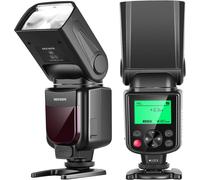 NEEWER 750II TTL Flash Speedlite avec écran LCD, Compatible avec Nikon D4 D5 D60 D90 D100 D200 D300S D300 D500 D610 D700 D750 D800 D810 D850 D3400 D3500 D5200 D5300 D7000 D7100 D7200 D7500