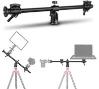 NEEWER 76cm Trépied Horizontal Axe Central avec 3/8" Vis, Alliage d'Aluminium 360° Rotatif 180°Vertical Réglable Extension du Bras de Trépied pour Appareil Photo Macro Photographie Aérienne