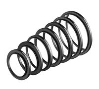 Neewer 7pcs 49mm-77mm Filtre Step Up Anneaux Etape Ensemble Adaptateur (49-52-55-58-62-67-72-77mm)