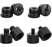 NEEWER 8PCS Kit d'Adaptateurs pour Pied de Micro, Filetage Femelle 1/4""3/8"" vers Mâle 5/8"" et un Filetage Femelle 5/8"" vers Mâle 1/4"" 3/8"" pour Trépied d'Appareil Photo, Perche de Microphone, HW