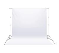 Neewer 9 x 13 Pieds / 2,8 x 4 mètres Fond de Photographie Photo Studio vidéo Toile de Fond en Polyester Écran de Fond, Support de Toile de Fond Non Inclus (Blanc)
