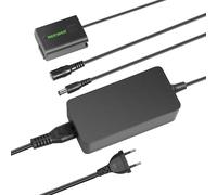 NEEWER AC-PW20 Adaptateur d'alimentation AC et coupleur DC Remplace la Batterie NP-FW50 Compatible avec Sony A7/7R/7S A7II/7RII/7SII A6500/6400/6300/6100 NEX3/5/6/7 DSC-RX10 II III IV
