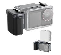 NEEWER AC034 Poignée latérale Uniquement pour Cage AC014 Compatible avec DJI Osmo Action 5 Pro/4/3,Adaptateur Fixation magnétique modulaire à dégagement Rapide pour caméra d'action&poignée,Gris foncé