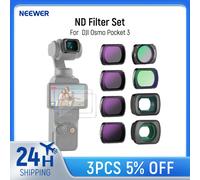 NEEWER - accessoires de filtre pour DJI Osmo Pocket 3, filtre CPL magnétique, objectif grand Angle 0,75x, 2 protecteurs d'écran, filtre de photographie Lens and ND Filter