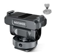 NEEWER Accessoires de Montage magnétique Compatibles avec DJI Osmo 360 Action 5 Pro/4/3, libération Rapide, Inclinaison à 160° avec Griffe Froide, Filetage 6,35 mm, AC012 Gris Foncé
