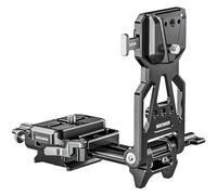 NEEWER Adaptateur de Batterie à Monture V PS015 Pro avec Plaque Dégagement Rapide Arca,Adaptateur Montage Pliable à Verrouillage V pour NEEWER PS099E Compatible avec DJI RS4 RS3 Gimbal Cage Video Rig
