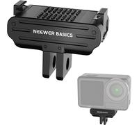 NEEWER Adaptateur de Fixation Magnétique à Dégagement Rapide Compatible avec DJI OSMO Action 5 Pro 4 3 360, Support de Base Pliable pour Caméra d'Action avec 2 Broches et Filetage 1/4"" pour Vidéo,DP0