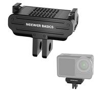 NEEWER Adaptateur de Fixation Magnétique à Dégagement Rapide Compatible avec DJI OSMO Action 5 Pro 4 3 360, Support de Base Pliable pour Caméra d'Action avec 2 Broches et Filetage 1/4" pour Vidéo,DP04