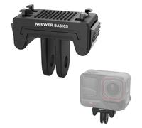 NEEWER Adaptateur de Fixation Magnétique à Dégagement Rapide Compatible avec Insta360 Ace Pro 2/Ace Pro, Support d'Extension de Base pour Trépied de Caméra d'action avec 2 Broches pour Vidéo, DP05