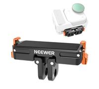 NEEWER Adaptateur de Fixation Magnétique à Dégagement Rapide Compatible avec Insta360 GO Ultra, Support de Base en Alliage d'Aluminium pour Caméra d'action avec 2 Broches & Filetage 1/4" Vidéo,AC045