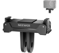 NEEWER Adaptateur de Fixation Magnétique Compatible avec DJI Osmo Action 5 Pro 4 3¿ Base de Fixation à Dégagement Rapide avec Connecteur à Deux Broches pour Trépieds¿ Perches à Selfie¿ GP-73