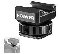 NEEWER Adaptateur de Montage Compatible avec DJI Hollyland Rode récepteur Microphone Cravate sans Fil, Accessoires de Micro Anti-Chute avec Broches rétractables, UA030