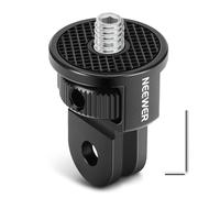Neewer Adaptateur de Montage pour caméra d'action avec vis 6,35 mm en Alliage d'aluminium Compatible avec GoPro Hero 13 12 Insta360 X4 X3 DJI Osmo Pocket 3 Creator Combo Cage, GP-7