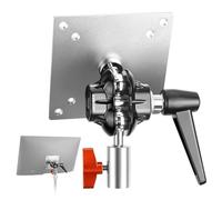 NEEWER Adaptateur de Montage pour Moniteur avec Support VESA, Adaptateur de Support en Alliage d'Aluminium, Double Rotule à 360°, Vis M4 et Récepteur 5/8, Charge Maximale 14 lb/6,3kg, MA001