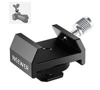 NEEWER Adaptateur de Montage pour Télescope Finderscope en Métal avec Sabot Froid et Filetage 1/4" pour Support de Sabot Chaud pour Caméra,Base en Queue d'aronde de 33mm pour Astrophotographie,LS-T16